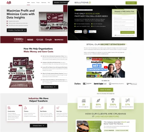 High-Converting tech Pages