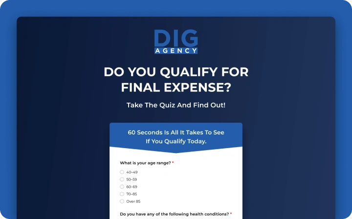 Lead Gen / Quiz Funnel