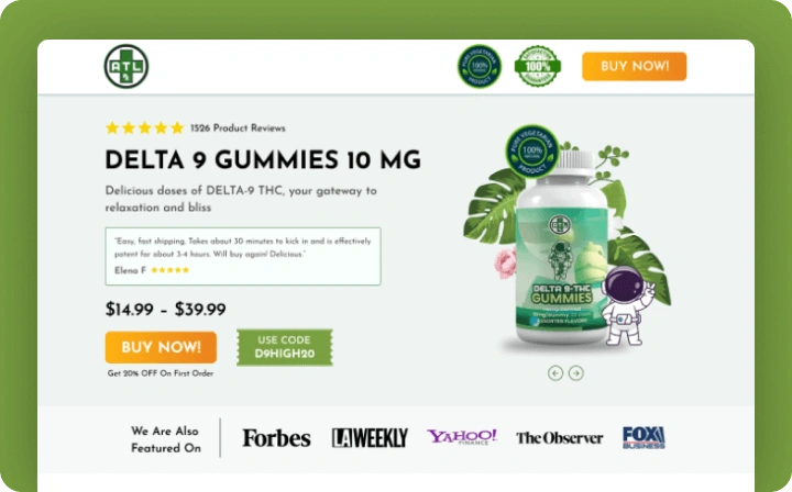 Product Launch Page